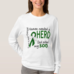 Leber-Krebs-Himmel benötigte einen Held-Sohn T-Shirt