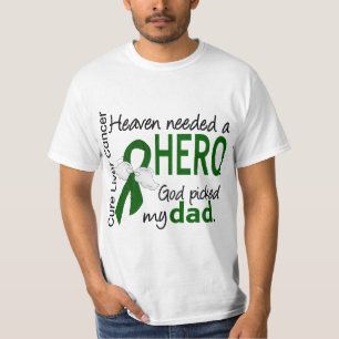Leber-Krebs-Himmel benötigte einen Held-Vater T-Shirt