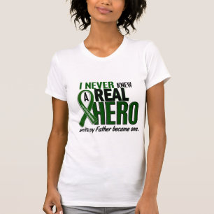 Leber-Krebs KANNTE NIE einen HELD 2 Vater T-Shirt