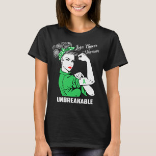 Leber-Krebs-Krieger unzerbrechlich T-Shirt