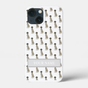 Leber und weißer deutscher Kurzzeithühner Case-Mate iPhone Hülle