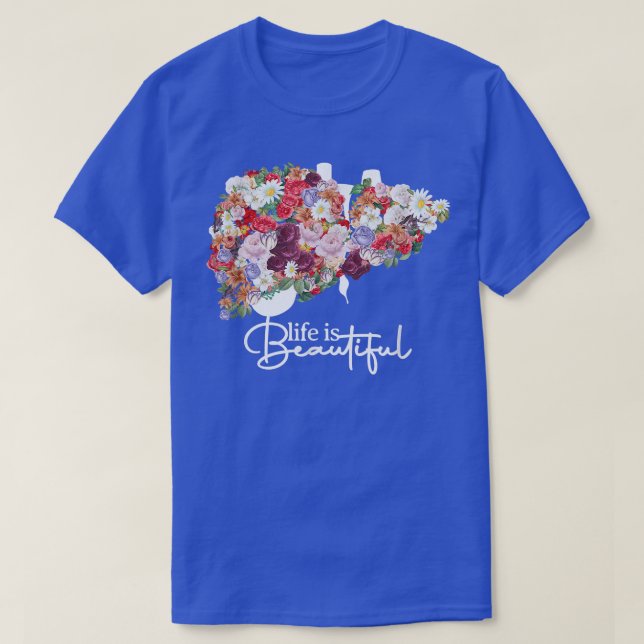 Leberkrebs-Survivor Transplantation Operation Pati T-Shirt (Design vorne)