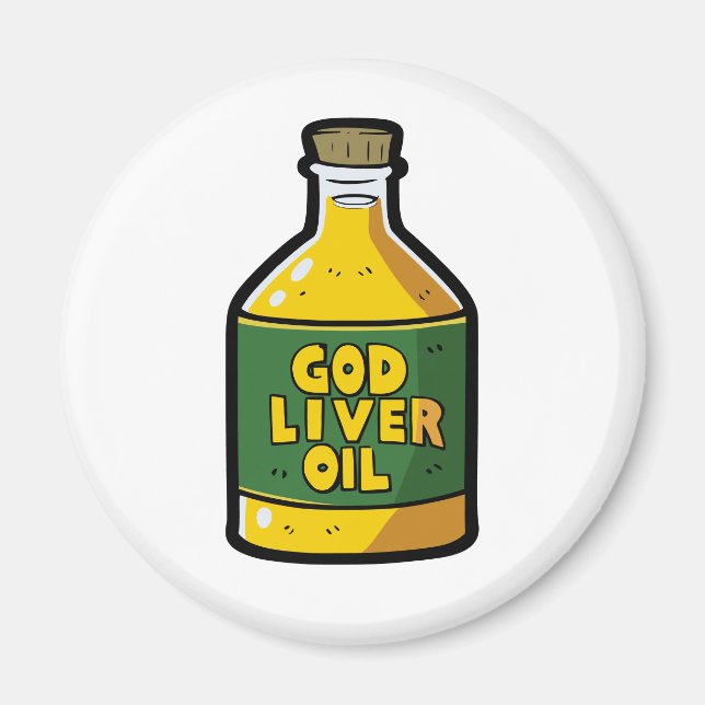 Leberleberöl Magnet (Vorne)