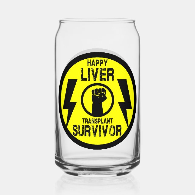Lebertransplantation Dosenglas (Vorderseite)