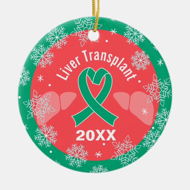 Lebertransplantation Empfängnisverhütung Keramik Ornament (Vorne)