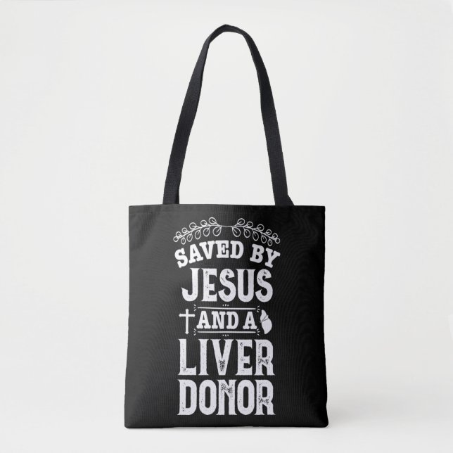 Lebertransplantation Jesus Organspender Operation  Tasche (Vorderseite)