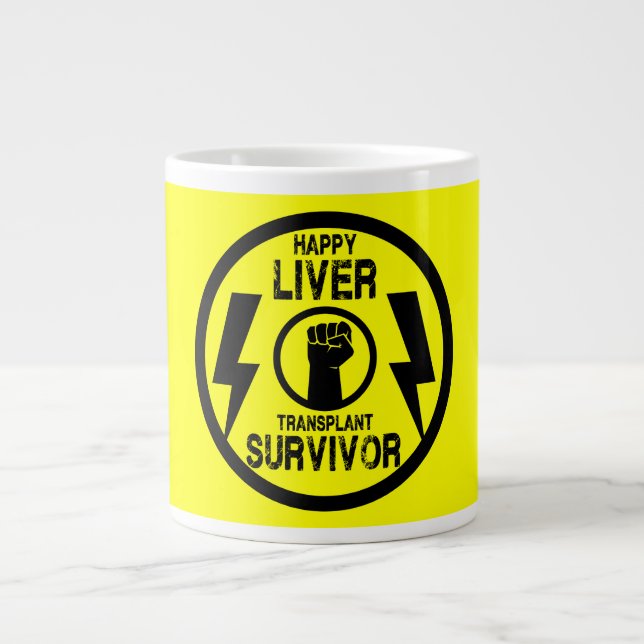 Lebertransplantation Jumbo-Tasse (Vorderseite)