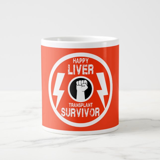 Lebertransplantation Jumbo-Tasse (Vorderseite)