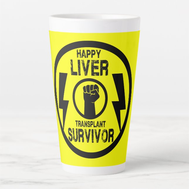 Lebertransplantation Milchtasse (Vorderseite)