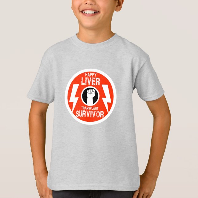 Lebertransplantation T-Shirt (Vorderseite)