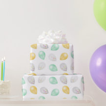 Lebhafte 3D-Balloons-Geschenkwrap