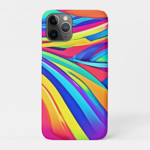 Lebhafte Abstrakte Farbbandkunst Case-Mate iPhone Hülle