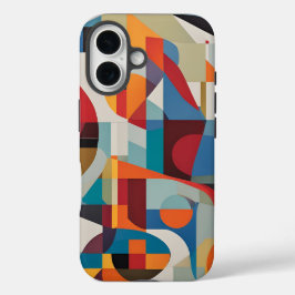Lebhafte Abstrakte Kunst - expressives und farbenf iPhone 16 Hülle