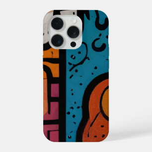Lebhafte Abstrakte Kunst iPhone 15 Pro Hülle