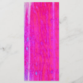 Lebhafte Abstrakte Rosa und Lila Streifen Kunst, D Menükarte