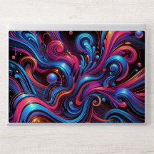 Lebhafte Abstrakte Swirl-Kosmie