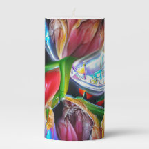 Lebhafte Abstrakte Tulip Reflections