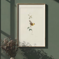 Lebhafte amerikanische Goldfinch Wasserfarben Kuns