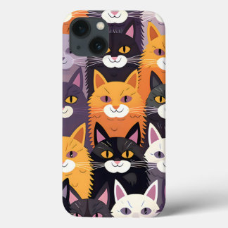 Lebhafte Artwork mit gelben, schwarzen und weißen Case-Mate iPhone Hülle