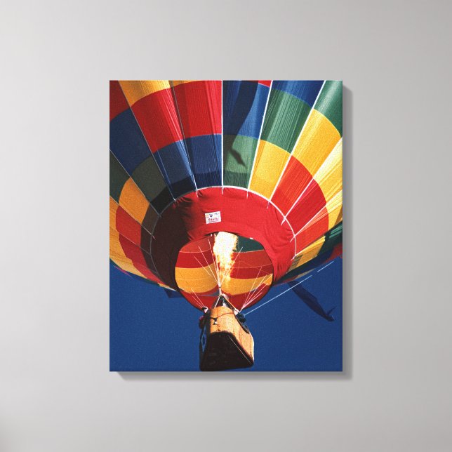 Lebhafte Ballonfarben Leinwanddruck (Vorderseite)