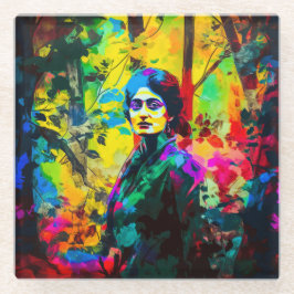 Lebhafte Beauty Glasuntersetzer