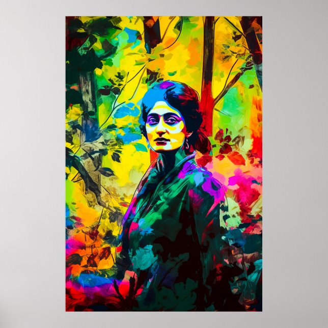 Lebhafte Beauty Poster (Vorne)