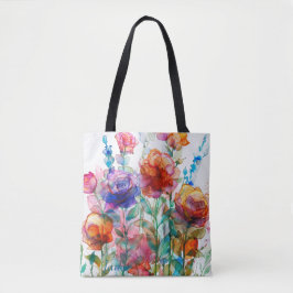 Lebhafte, bezaubernde Gartenanlage Tasche