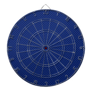 Lebhafte Blue Carbon Fibre wie Print Background Dartscheibe