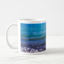 Lebhafte Blue Seascape Coffee Tasse