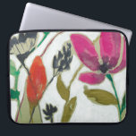 Lebhafte Blume Laptopschutzhülle<br><div class="desc">Lebhafte Blume II von Jennifer Goldberger. Sammlung individueller Blume in einer lebhaften Farbpalette.</div>
