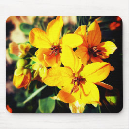 Lebhafte Blume Mousepad