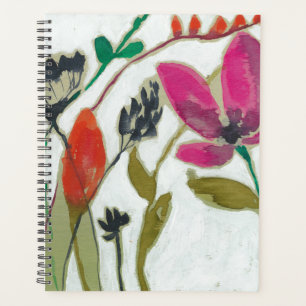 Lebhafte Blume Planer