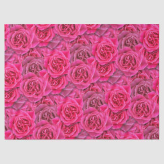 Lebhafte Blume Rose Nahtloses Muster, florenrosa Seidenpapier
