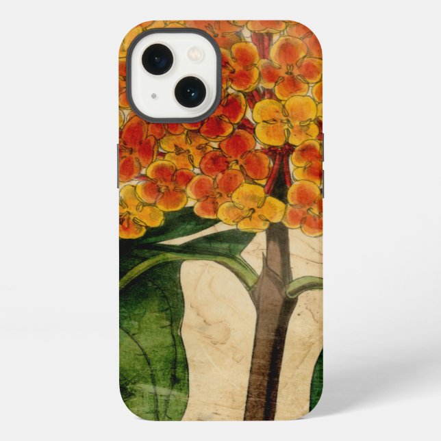 Lebhafte Blüte I iPhone Hülle (Rückseite)