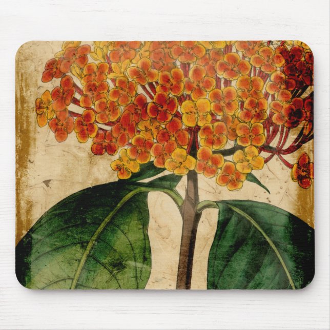 Lebhafte Blüte I Mousepad (Vorne)