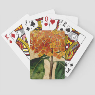 Lebhafte Blüte I Spielkarten