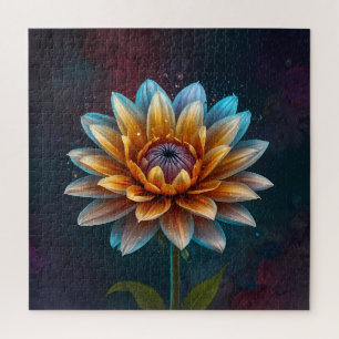 Lebhafte Blüten: Ein Blume-Puzzle