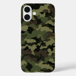 Lebhafte Camouflage-Farbe iPhone 16 Plus Hülle
