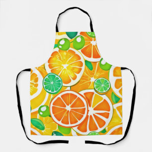 Lebhafte Citrus Medley - Fresh & Juicy Slices Schürze