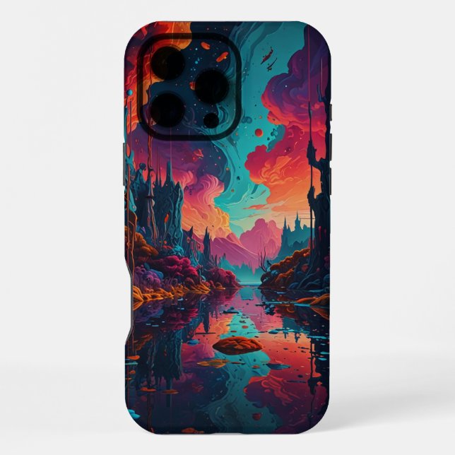 Lebhafte Dreamscape iPhone 16 Pro Max Hülle (Rückseite)