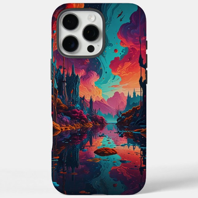 Lebhafte Dreamscape iPhone 16 Pro Max Hülle (Rückseite)