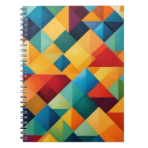 Lebhafte dreieckige geometrische Artwork