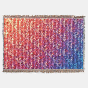 Lebhafte emotionale Mosaiksparkle Decke