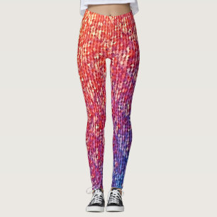 Lebhafte emotionale Mosaiksparkle Leggings