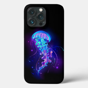 Lebhafte Farbe leuchtende Qualle Case-Mate iPhone Hülle