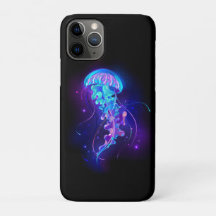 Lebhafte Farbe leuchtende Qualle Case-Mate iPhone Hülle