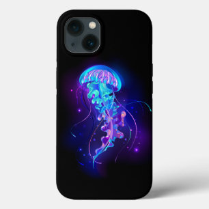 Lebhafte Farbe leuchtende Qualle Case-Mate iPhone Hülle