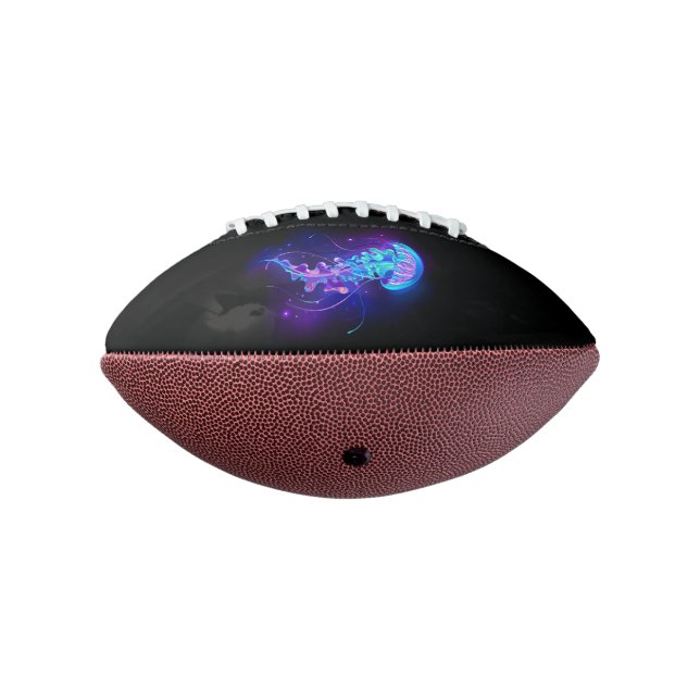 Lebhafte Farbe leuchtende Qualle Football (Gedreht 270)