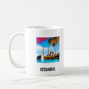 Lebhafte Farben ISTANBUL Kaffeetasse