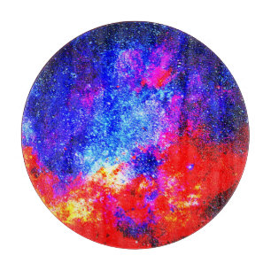 Lebhafte Farben Nebulae. Jetzt kaufen Schneidebrett